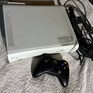 Microsoft Xbox 360 Lot 120GB White Console WiFi Extender Power Cord Controller